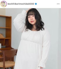 「100キロ女子」餅田コシヒカリ、おにぎりショットで結婚報告　「リングが第二関節で詰まった時は焦りましたが」