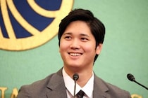 大谷翔平「新ビジュアル」にファン衝撃　巨大化した二刀流に「オフの間にすごく大きく」「野球の大魔神」