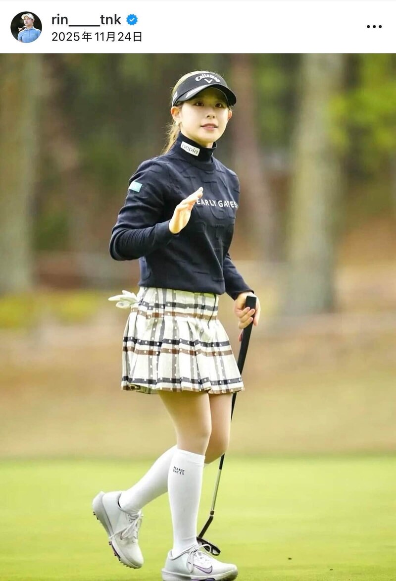 吉田鈴さんのインスタグラム（＠rin____tnk）より