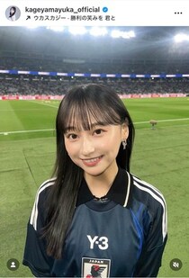 影山優佳、サッカー番組重宝のワケは　驚異のタブレット・携帯・テレビ「3画面同時」視聴スタイルにも騒然