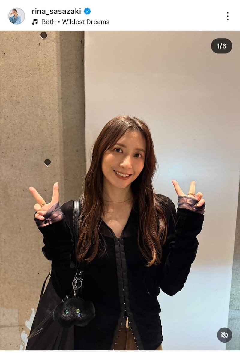 笹崎里菜さんのインスタグラム(@rina_sasazaki)より