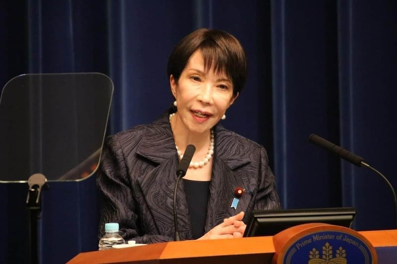 高市早苗首相(2025年10月撮影)