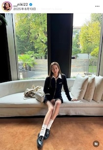 「テラハ史上No.1美女」Niki、髪をアップに＆浴衣ショットがかわいすぎ　「めっちゃお綺麗」悶絶