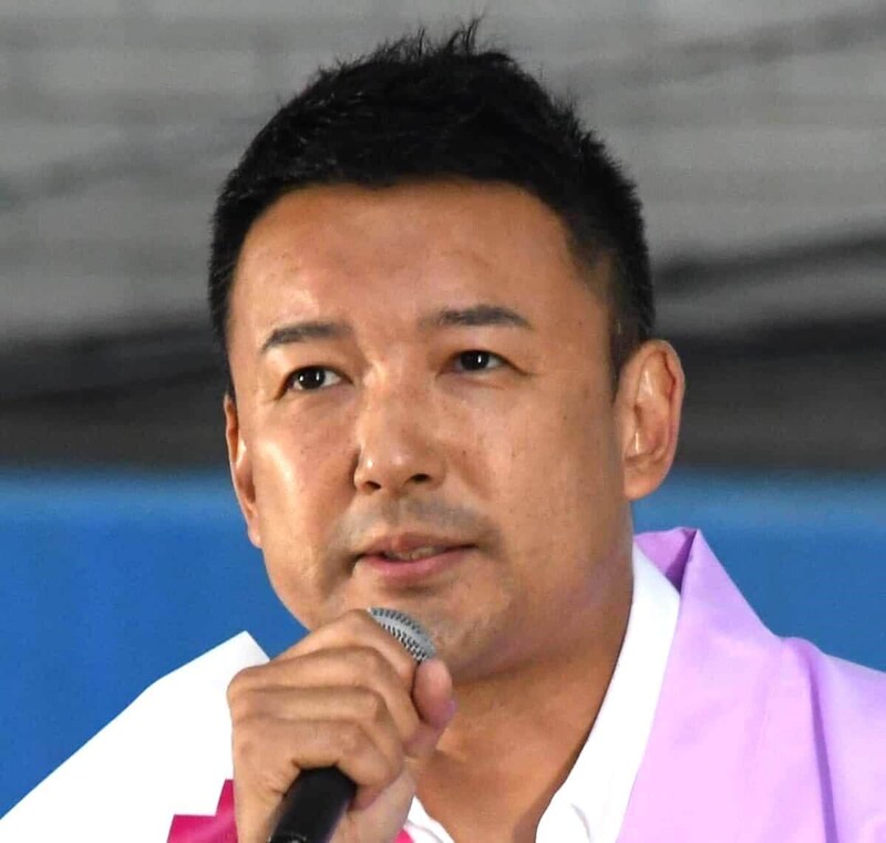 れいわ新選組の山本太郎代表