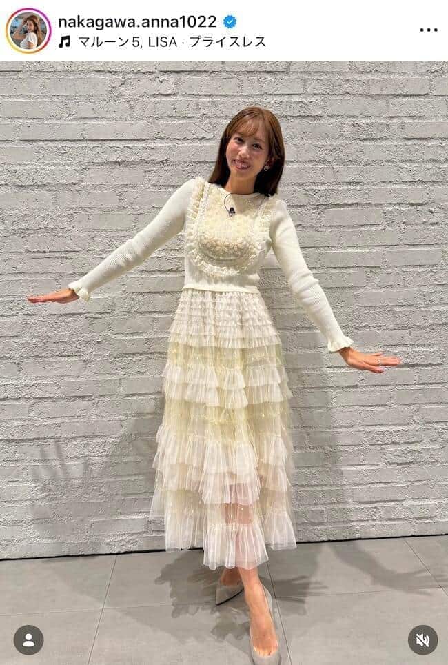 中川安奈さんのインスタグラム（＠nakagawa.anna1022）より