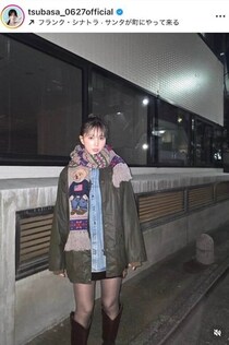 本田翼、ふとももチラ見えミニ丈私服コーデで...かわいさ限界突破　「春っぽメイクもかわいすぎる」