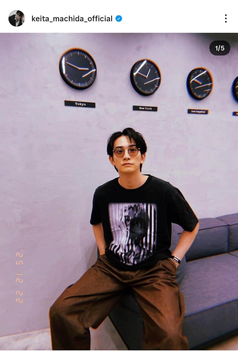 町田啓太さんのインスタグラム（＠keita_machida_official）より