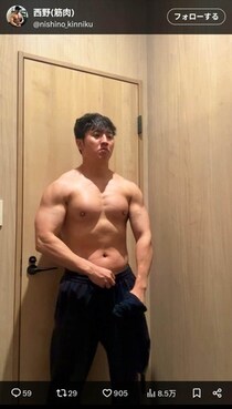 バキバキ肉体のコロチキ西野創人、「太ってしまう食事」明かす　そして結局、最強なメニューは