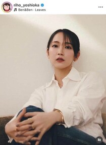 吉岡里帆、ショーパン×ニットのコーデで最強カワイイ...誕生日メッセージに感謝　「ますます魅力的」