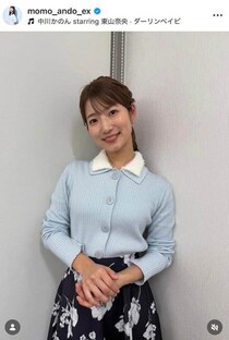 テレ朝「報ステ」安藤萌々アナ、ミニスカゴルフウェアで「同級生12人でコンペ！」　結果は「悔しいぃ～！」