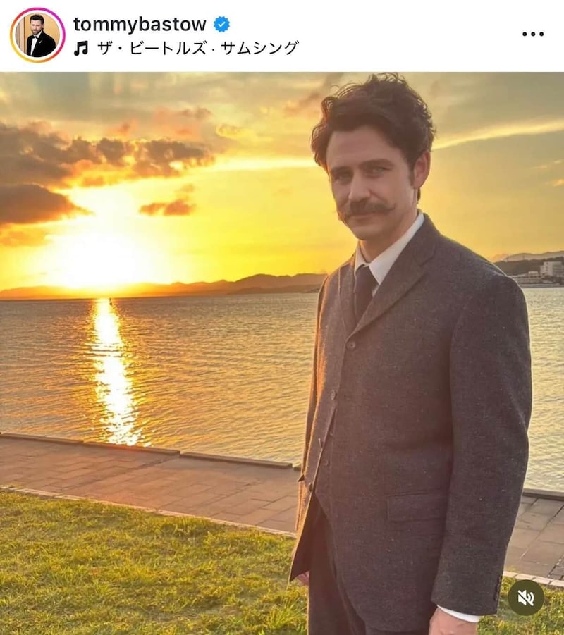 トミー・バストウさんのインスタグラム（＠tommybastow）より