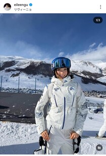 美女スキーヤー谷愛凌、髪をアップに＆くつろぐショットも「激カワ」　「決勝行けた！」喜び爆発...ミラノ五輪