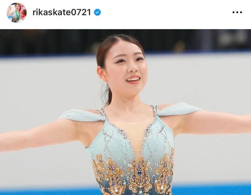紀平梨花さんのインスタグラム(@rikaskate0721)より