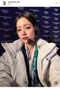 フィギュア元韓国代表22歳が「可愛すぎる」と騒然　テレビ解説者として五輪降臨...「現役時代からめっっちゃ可愛かった」
