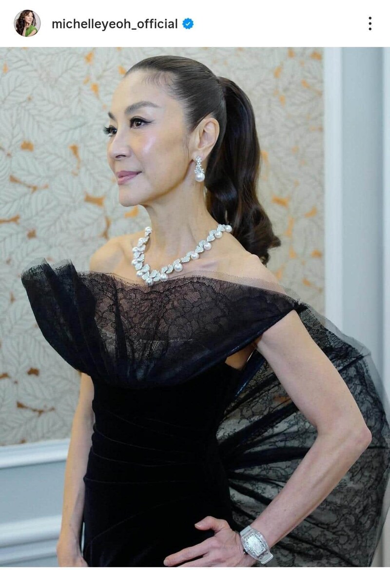 ミシェル・ヨーさんのインスタグラム(@michelleyeoh_official)より