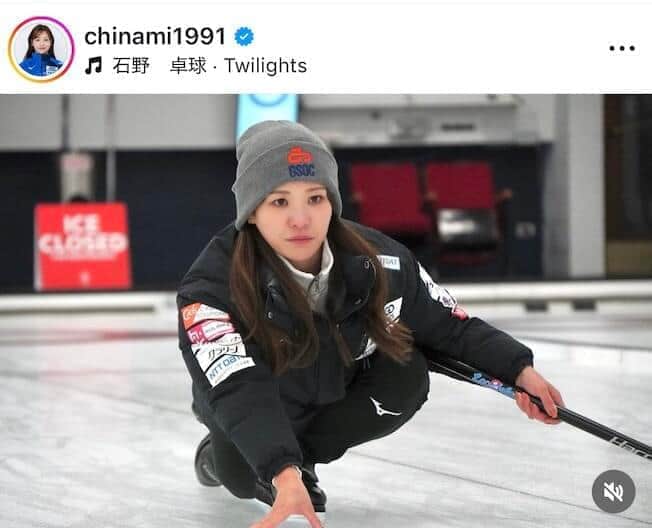 吉田知那美選手のインスタグラム(@chinami1991)より