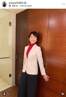 石田ゆり子、美スタイルへ真剣表情でトレーニング中「地味です。でも大切なのです」　「凄ーい」と大反響