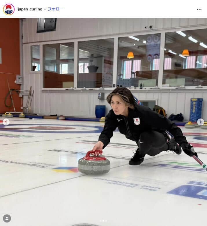 日本カーリング協会のインスタグラム（＠japan_curling）より