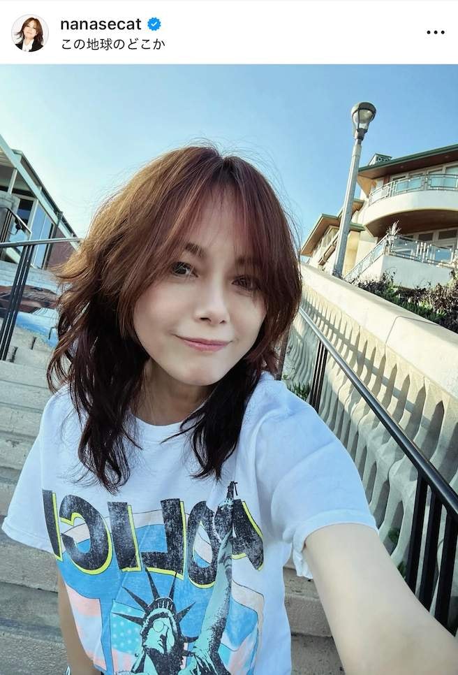 相川七瀬さんのインスタグラム（＠nanasecat）より
