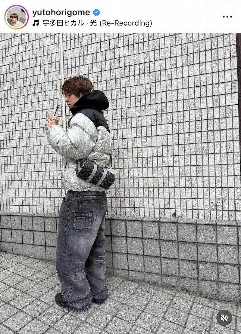 堀米雄斗選手のインスタグラム（＠yutohorigome）より