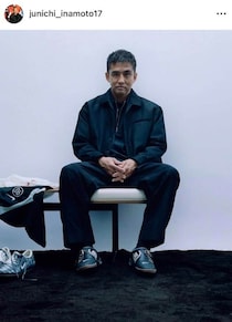 稲本潤一＆モデル妻・田中美保、ポーズを決めてかっこよすぎ2ショット　「美男美女」「お二人とも素敵」