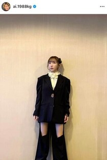 加護亜依、どアップ横顔ショットで「激カワ」大絶賛　「横顔イイね！」「ずっとかわいいです！！！」