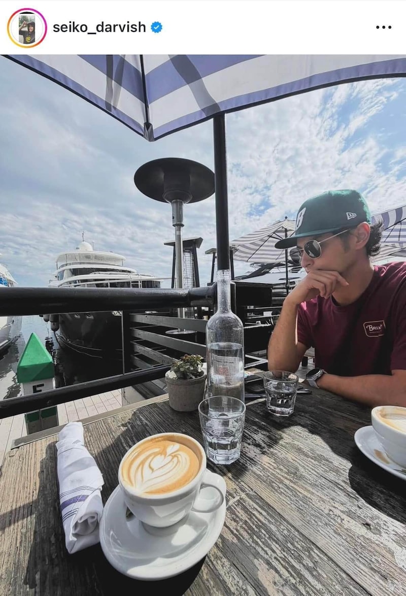 山本聖子さんのインスタグラム（＠seiko_darvish）より