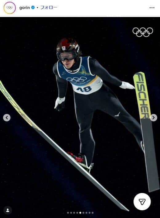 国際オリンピック委員会公式インスタグラム（＠gorin）より