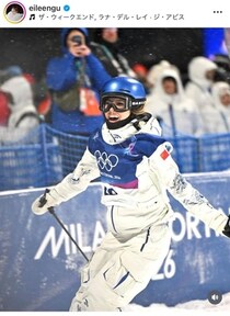 米国生まれの中国代表・谷愛凌、銀メダル獲得もネット民は「激怒」...「審判の採点は不当」【中国メディア】