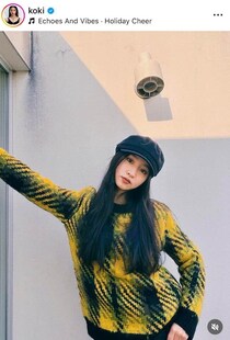 キムタク＆静香の娘たち...Cocomi＆Koki，「激カワ」プラべ2ショット　「ここさんの前髪なしがタイプです」