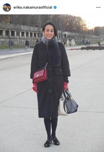 元フジアナ中村江里子「2月14日は私達にとってプロポーズ記念日」　夫と五輪観戦デート楽しむ夫婦2ショット