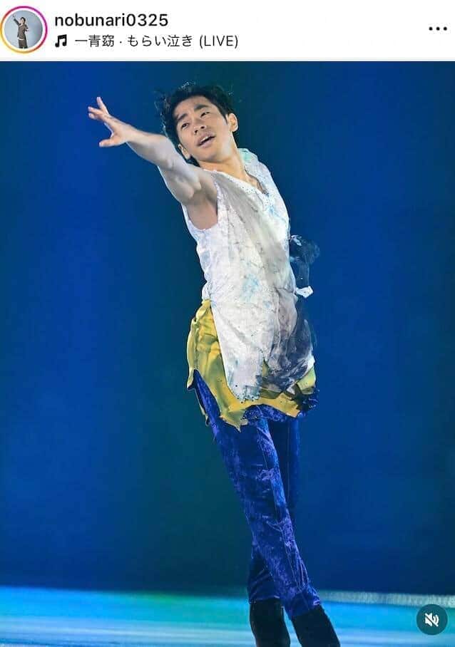 織田信成さんのインスタグラム（＠nobunari0325）より