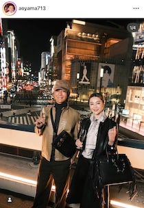 観月ありさ＆青山光司、夜景をバックに...ステキ夫婦2ショットに反響　「ステキ」「おしゃれ」