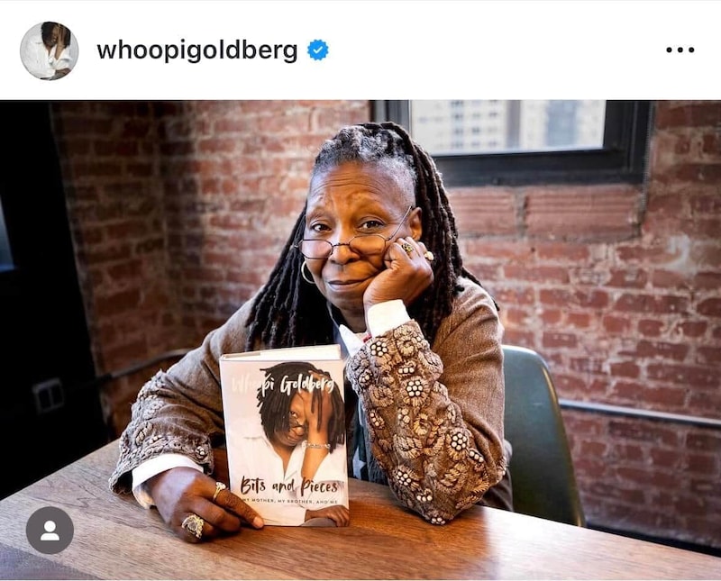 ウーピー・ゴールドバーグさんのインスタグラム（＠whoopigoldberg）より