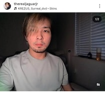 ジャガー横田の19歳長男、「イケメンですね」長髪＆無精髭でワイルドに　「プロレスラーみたい」目ヂカラも強め