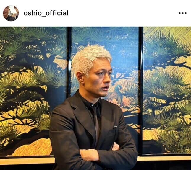 押尾学さんのインスタグラム（＠oshio_official）より