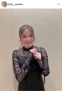 美貌のプロ雀士・木下遥、「黒で攻めます」ドレス姿で色気ダダ漏れ　「お綺麗です！」「美人素敵すぎ」