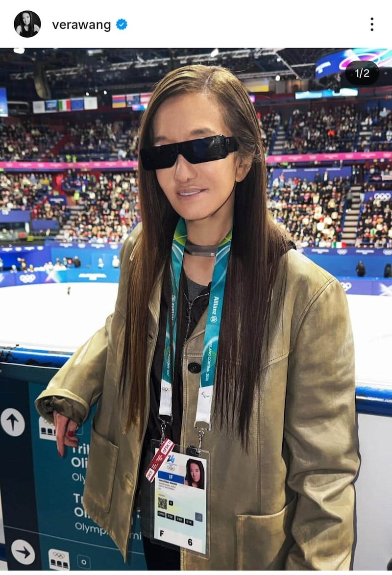 ヴェラ・ウォンさんのインスタグラム（＠verawang）より