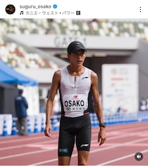 マラソン・大迫傑、絞り上げた上半身＆がっつり腕にタトゥー　「かっこよすぎ」「ますますイケメン」