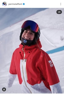 美女モーグル銅のペリーヌ・ラフォン、新宿・浅草観光で日本を楽しむ　「大好きな国に帰ってきました」