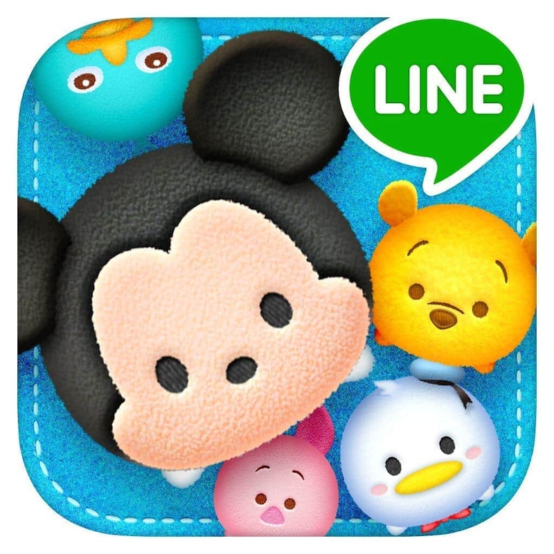 「LINE:ディズニー ツムツム」(リリースより)