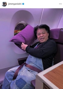 ジミー大西「キャンドルになりました」強烈個性ショットに爆笑　「さすがセンス抜群」「ジミーちゃんおもろい」