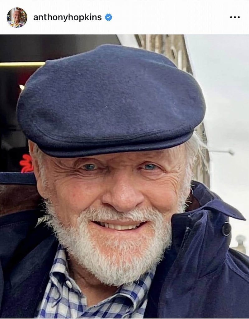 アンソニー・ホプキンスさんのインスタグラム（＠anthonyhopkins）より