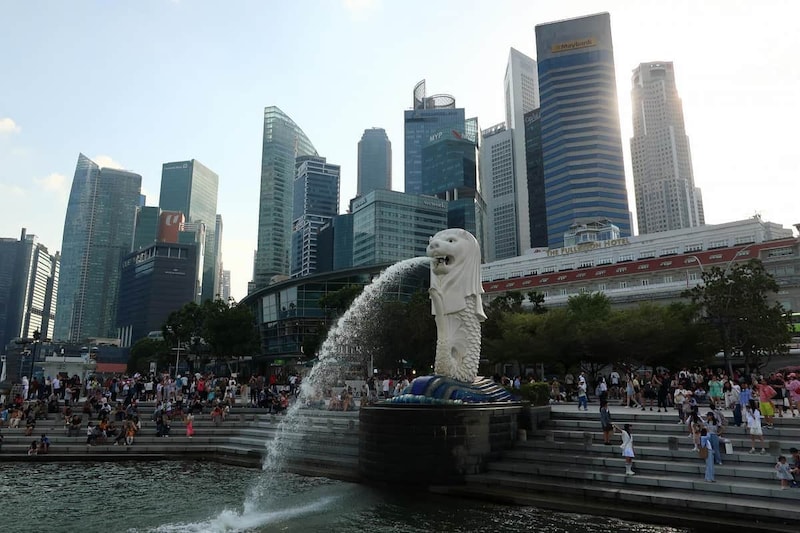 新路線はシンガポールに朝8時半着。「1日を有効に利用できる」とアピールしている（写真はイメージ）