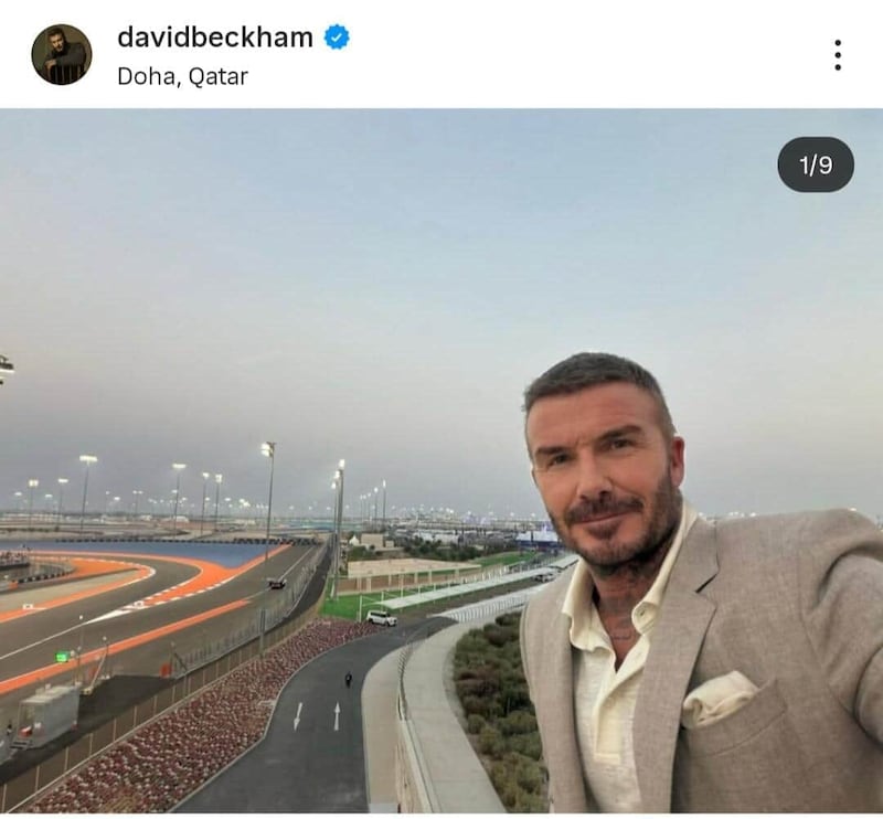 デビッド・ベッカムさんのインスタグラム（＠davidbeckham）より