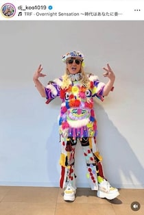 DJ KOO、「当時1ヶ月20万かかった」若かりし日のドレッドヘアかっこよすぎ　TRFデビュー33周年秘蔵ショット