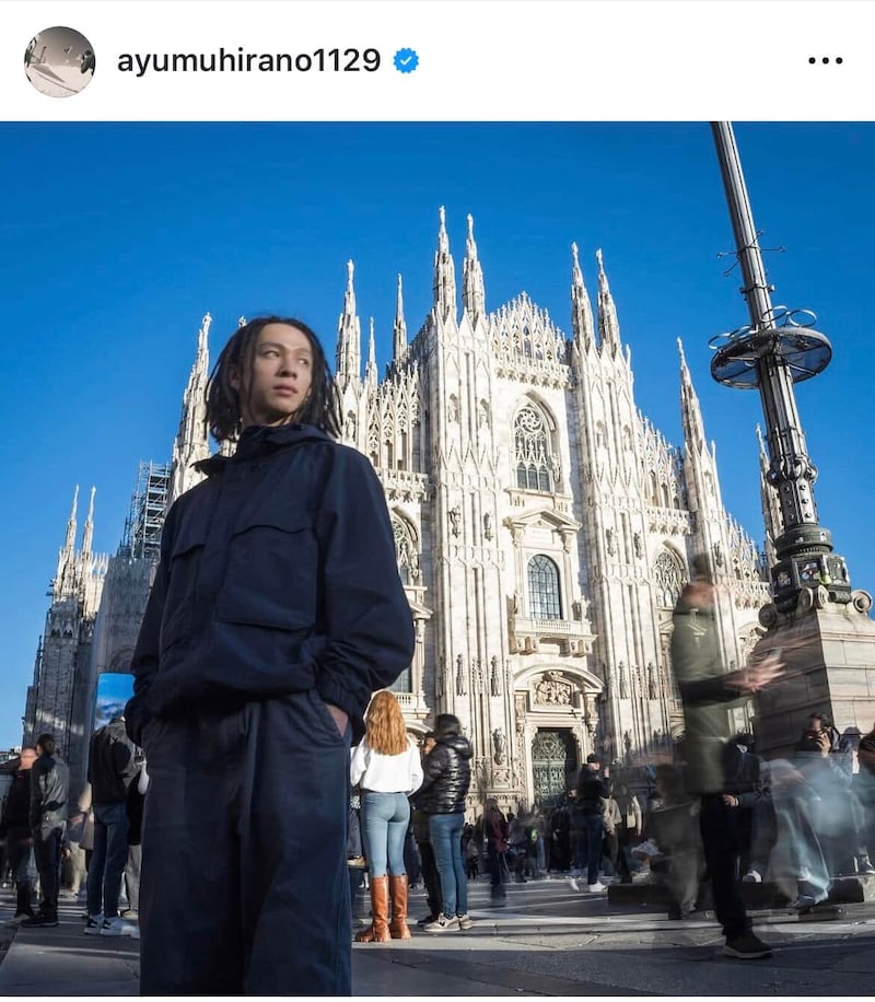 平野歩夢選手のインスタグラム(@ayumuhirano1129)より