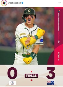 【WBC】「まさか最大の難敵が」プレミア12王者・台湾、完封負けに韓国メディア衝撃　「痛手は投手運用の失敗」