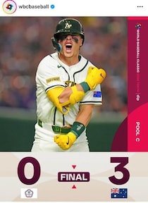 【WBC】「まさか最大の難敵が」プレミア12王者・台湾、完封負けに韓国メディア衝撃　「痛手は投手運用の失敗」