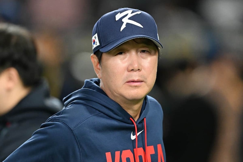 WBC韓国代表のリュ監督（写真：CTK Photo/アフロ）